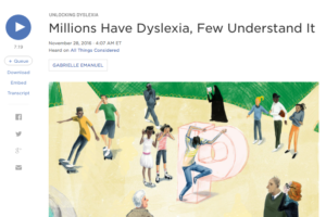 NPR series on dyslexia